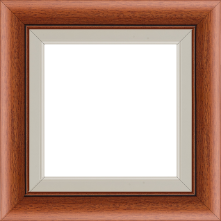 Cadre bois profil arrondi largeur 4.7cm couleur marron ton bois satiné rehaussé d'un filet noir + bois profil plat marie louise largeur 2.5cm couleur crème filet crème (largeur totale du cadre 6.4cm) - 70x90 Cadre bois profil arrondi largeur 4.7cm couleur marron ton bois satiné rehaussé d'un filet noir + bois profil plat marie louise largeur 2.5cm couleur crème filet crème (largeur totale du cadre 6.4cm) - 70x90