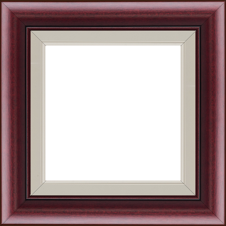 Cadre bois profil arrondi largeur 4.7cm couleur bordeaux lie de vin satiné rehaussé d'un filet noir + bois profil plat marie louise largeur 2.5cm couleur crème filet crème (largeur totale du cadre 6.4cm) - 80x100 Cadre bois profil arrondi largeur 4.7cm couleur bordeaux lie de vin satiné rehaussé d'un filet noir + bois profil plat marie louise largeur 2.5cm couleur crème filet crème (largeur totale du cadre 6.4cm) - 80x100