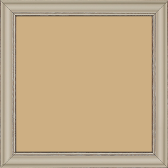 Cadre bois profil doucine inversée largeur 2.3cm argile satiné bord ressuyé - 40x50 Cadre bois profil doucine inversée largeur 2.3cm argile satiné bord ressuyé - 40x50