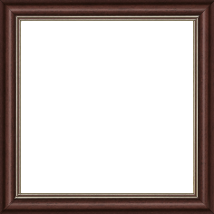 Cadre bois profil doucine inversée largeur 2.3cm bordeaux satiné double filet or - 70x70 Cadre bois profil doucine inversée largeur 2.3cm bordeaux satiné double filet or - 70x70
