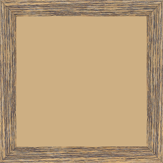 Cadre bois profil arrondi en pente plongeant largeur 2.4cm couleur jaune moutarde finition veinée, reflet or - 30x40 Cadre bois profil arrondi en pente plongeant largeur 2.4cm couleur jaune moutarde finition veinée, reflet or - 30x40