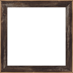 Cadre bois profil arrondi en pente plongeant largeur 2.4cm couleur noir ébène effet ressuyé, angle du cadre extérieur filet naturel - 59.4x84.1 Cadre bois profil arrondi en pente plongeant largeur 2.4cm couleur noir ébène effet ressuyé, angle du cadre extérieur filet naturel - 59.4x84.1