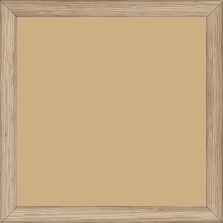 Cadre bois profil demi rond largeur 1.7cm chêne massif naturel - 30x40