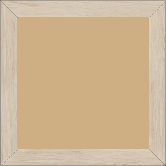 Cadre bois profil plat largeur 2.5cm hauteur 4.8cm ayous massif naturel (sans vernis, peut être peint...) - 70x70