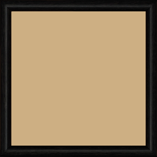 Cadre bois profil demi rond largeur 1.5cm couleur noir anthracite - 15x21