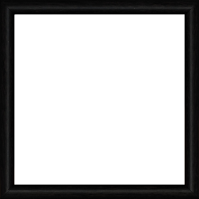 Cadre bois profil demi rond largeur 1.5cm couleur noir anthracite - 55x33