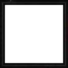 Cadre bois profil demi rond largeur 1.5cm couleur noir anthracite - 34x46 Cadre bois profil demi rond largeur 1.5cm couleur noir anthracite - 34x46