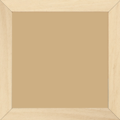 Cadre bois profil en pente largeur 2.4cm ayous massif naturel (sans vernis,peut être peint...) - 70x90