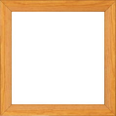Cadre bois profil arrondi en pente plongeant largeur 2.4cm couleur jaune moutarde finition vernis brillant,veine du bois  apparent (pin) , - 50x70 Cadre bois profil arrondi en pente plongeant largeur 2.4cm couleur jaune moutarde finition vernis brillant,veine du bois  apparent (pin) , - 50x70
