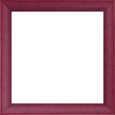 Cadre bois profil arrondi en pente plongeant largeur 2.4cm couleur rose fushia  finition vernis brillant,veine du bois  apparent (pin) , - 50x60 Cadre bois profil arrondi en pente plongeant largeur 2.4cm couleur rose fushia  finition vernis brillant,veine du bois  apparent (pin) , - 50x60