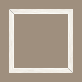 Cadre bois profil plat largeur 1.7cm couleur blanc veiné - 40x50 Cadre bois profil plat largeur 1.7cm couleur blanc veiné - 40x50