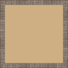 Cadre bois profil plat effet cube largeur 1.6cm couleur plomb effet cannelé - 34x46
