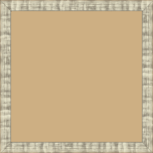 Cadre bois profil plat effet cube largeur 1.6cm couleur argent chaud effet cannelé - 30x45