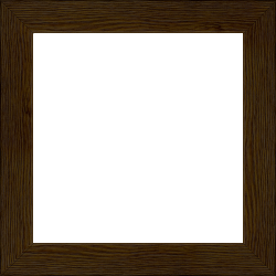 Cadre bois profil plat largeur 3cm , couleur chocolat (veines du bois apparentes , essence du bois : pin ) - 30x30 Cadre bois profil plat largeur 3cm , couleur chocolat (veines du bois apparentes , essence du bois : pin ) - 30x30