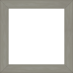 Cadre bois profil plat largeur 3cm , couleur gris souris (veines du bois apparentes , essence du bois : pin ) - 92x60