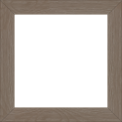 Cadre bois profil plat largeur 3cm , couleur taupe (veines du bois apparentes , essence du bois : pin ) - 60x60 Cadre bois profil plat largeur 3cm , couleur taupe (veines du bois apparentes , essence du bois : pin ) - 60x60