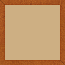 Cadre bois profil plat largeur 1.6cm couleur acajou satiné - 25x60 Cadre bois profil plat largeur 1.6cm couleur acajou satiné - 25x60