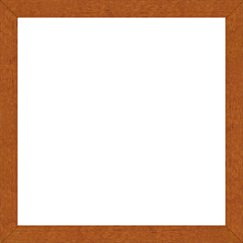Cadre bois profil plat largeur 1.6cm couleur acajou satiné - 30x30 Cadre bois profil plat largeur 1.6cm couleur acajou satiné - 30x30