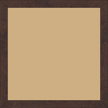 Cadre bois profil plat largeur 1.6cm couleur palissandre satiné - 34x46 Cadre bois profil plat largeur 1.6cm couleur palissandre satiné - 34x46