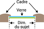 Dimensions du sujet