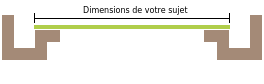 Croquis informations prises de dimensions